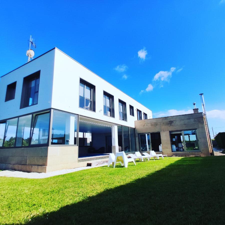 Villa Sanxenxo Casa Rial 47 Con Piscina Climatizada Exterior foto