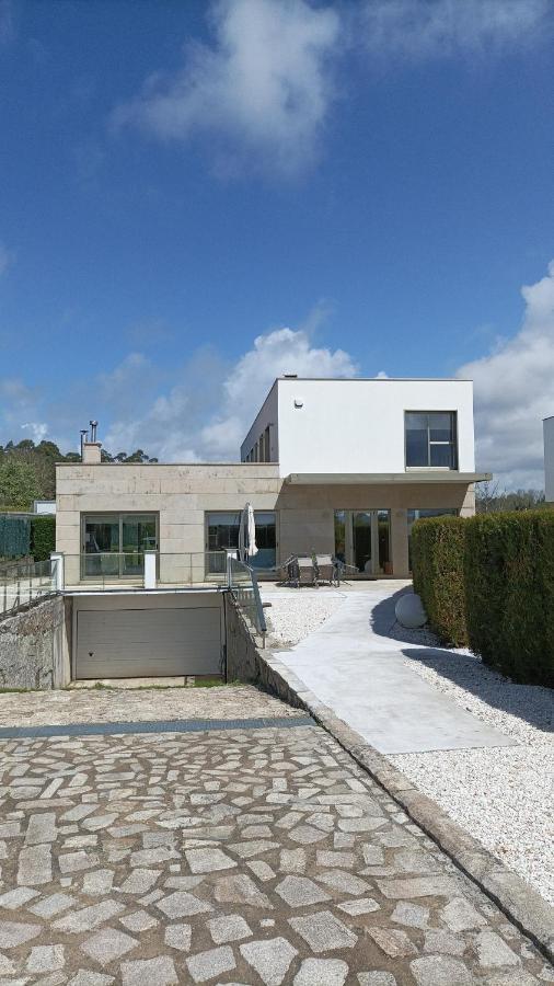 Villa Sanxenxo Casa Rial 47 Con Piscina Climatizada Exterior foto